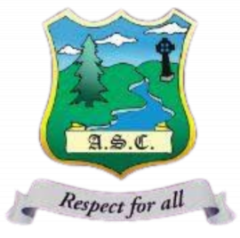Ard Scoil Chiaráin Naofa Clara logo
